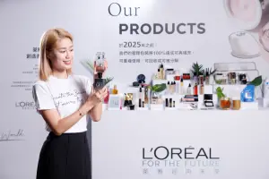 ▲萊雅推出多種可重複裝填使用的美妝保養品包裝設計，以及創新紙製軟管包裝，幫助達到包裝的減塑減量。