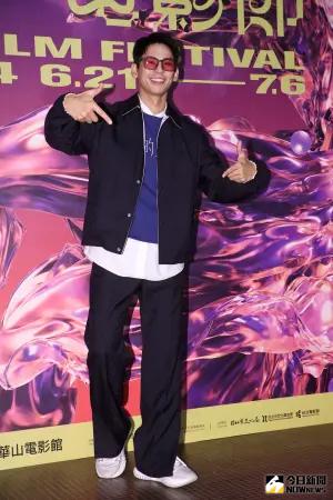 ▲林柏宏主演電影《愛的噩夢》,在片中詮釋「渣男」行徑,令人看得牙癢癢。(圖/記者陳明中攝影) ▲林柏宏主演電影《愛的噩夢》,在片中詮釋「渣男」行徑,令人看得牙癢癢。(圖/記者陳明中攝影)