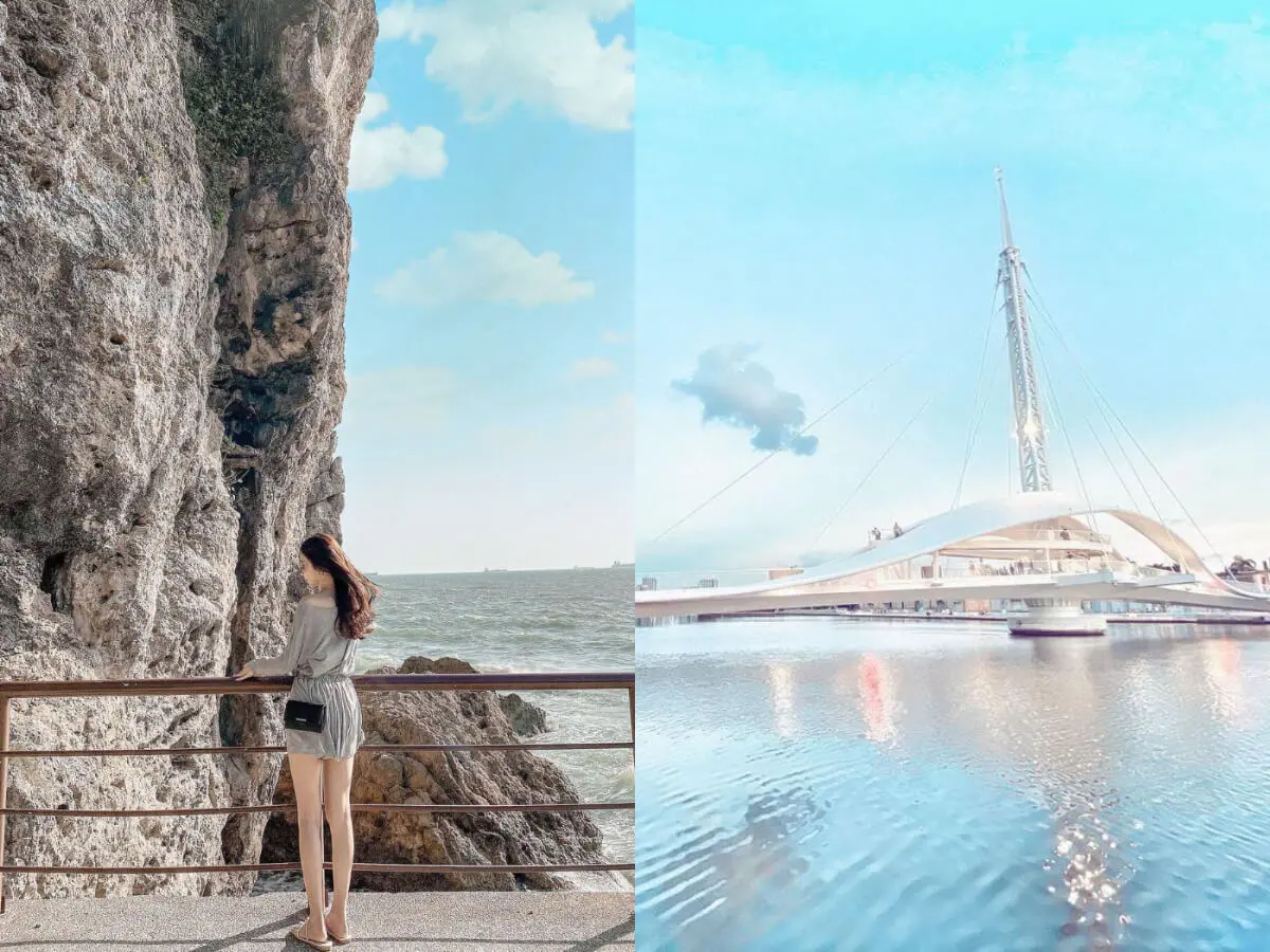 ▲高雄景點｜筆記高雄打卡必去景點，捕捉最美輕軌、走進星空隧道！