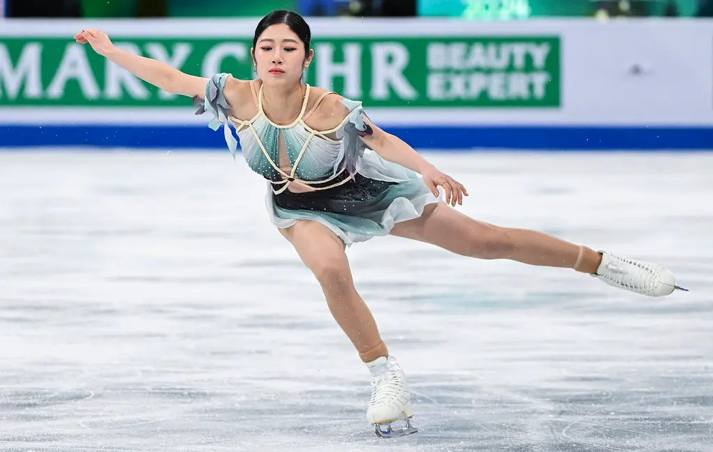 ▲韓國花式滑冰國家隊女選手，19歲的李海仁因被控在集訓宿舍內喝酒、性侵男隊員，遭處3年禁賽。李海仁27日發聲澄清稱兩人是戀愛關係，否認性侵。（圖／美聯社／達志影像）