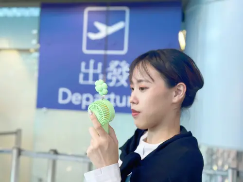 手持式電風扇,桃機,桃機公司,飛機,上機,鉛酸電池 ▲手持式電風扇含鉛酸電池,禁止托運或手提攜帶上機。(圖/桃機公司提供)