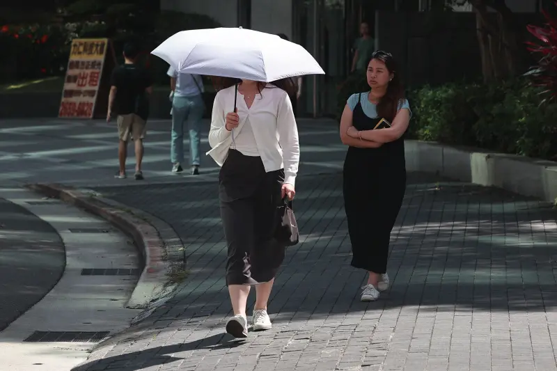 ▲夏季、夏天、高溫配圖、天氣配圖。（圖／記者葉政勳攝）