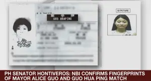 ▲女市長的指紋竟然與檔案裡2006年3月28日的外國人指紋卡上的疑似中國女間諜郭華萍相符。（圖／翻攝自ANC 24/7）