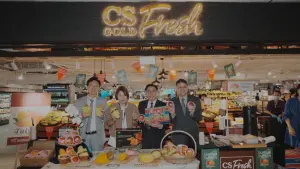 台南芒果上架新加坡超市　黃偉哲親身示範台南芒果吃法
