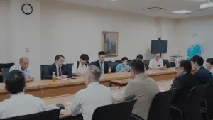 ▲黃偉哲與關西知名超市高層會談把握機會向對方推薦台南的多元農漁特產。(圖/台南市政府提供) ▲黃偉哲與關西知名超市高層會談把握機會向對方推薦台南的多元農漁特產。(圖/台南市政府提供)