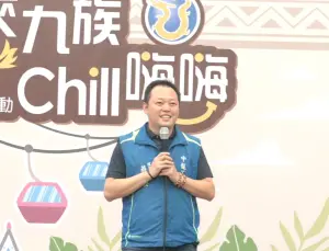 ▲中龍鋼鐵公司企業工會理事長蔣秉松致詞。(圖/中龍鋼鐵公司提供) ▲中龍鋼鐵公司企業工會理事長蔣秉松致詞。(圖/中龍鋼鐵公司提供)
