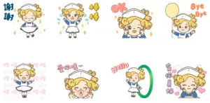 ▲LINE免費貼圖「曼秀雷敦135週年Sending Love & Care」。(圖/取自LINE) ▲LINE免費貼圖「曼秀雷敦135週年Sending Love & Care」。(圖/取自LINE)