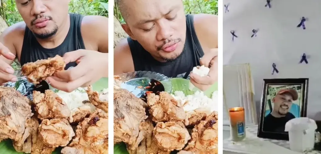 ▲一名吃播網紅在吃完一大堆炸雞後中風死亡。（圖／翻攝自臉書）