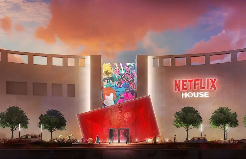 ▲影視串流平台Netflix宣布，將打造全新的體驗場所「Netflix House」，將螢幕中的知名場景重現於現實生活，預計明年將於美國開幕。（圖／翻攝Netflix官網）