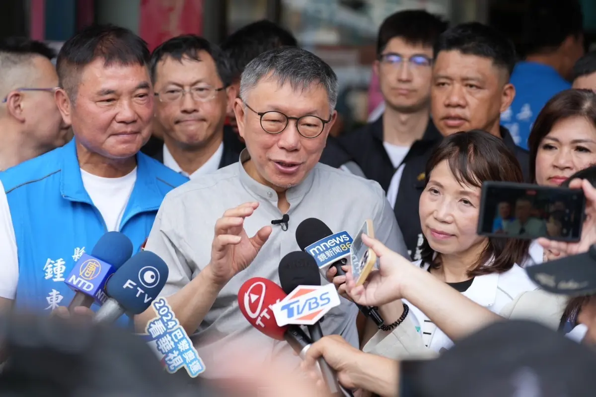 ▲民眾黨主席柯文哲昨（5）日表示2026選舉民眾黨要鞏固同溫層而不是擴大，認為「縣市長是這樣，有就有沒有就算了。（圖／民眾黨提供）