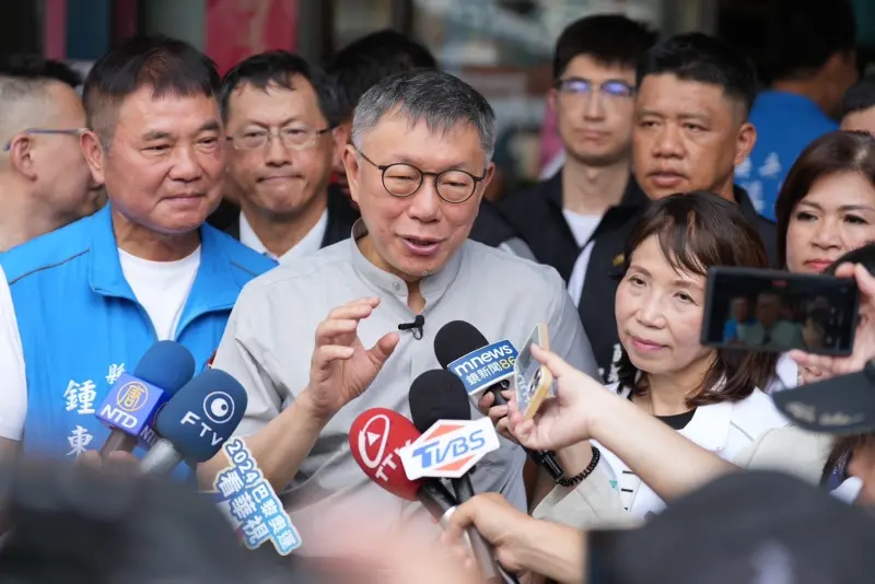 ▲民眾黨主席柯文哲昨(5)日表示2026選舉民眾黨要鞏固同溫層而不是擴大,認為「縣市長是這樣,有就有沒有就算了。(圖/民眾黨提供)