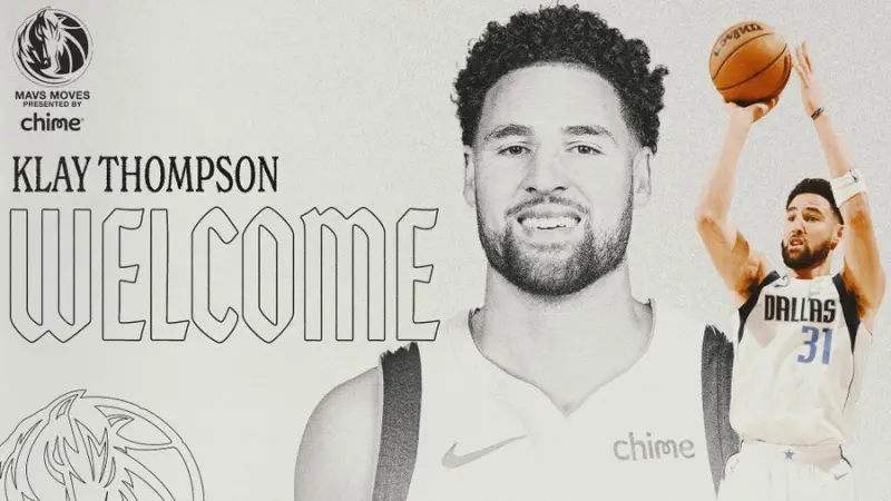 ▲NBA美國職籃達拉斯獨行俠新球季吸收「K湯」Klay Thompson入團。（圖／美聯社／達志影像）