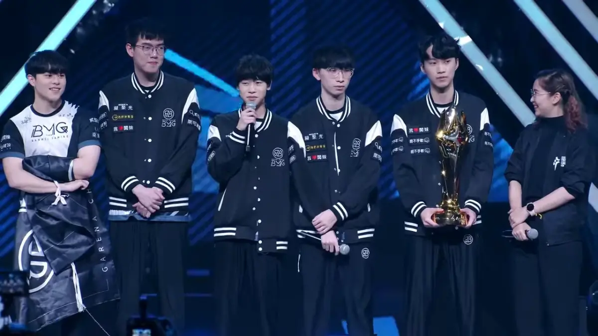 ▲BMG在去年1月19日才剛成軍，獲得GCS職業聯賽參賽資格也才不到一年，就在泰國奪下APL冠軍。（圖／取自YT@Garena 傳說對決）