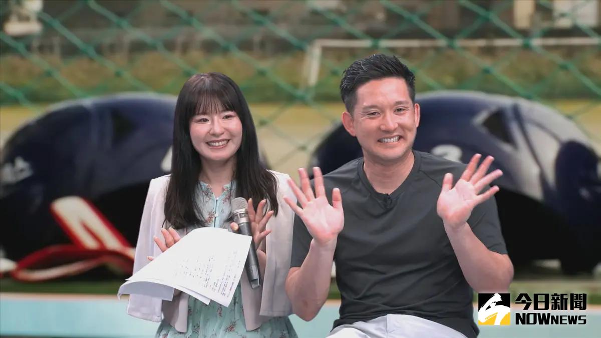 ▲杉谷拳士首次上台灣節目，分享他在日本職棒的經歷。(圖/野球名人房 提供)