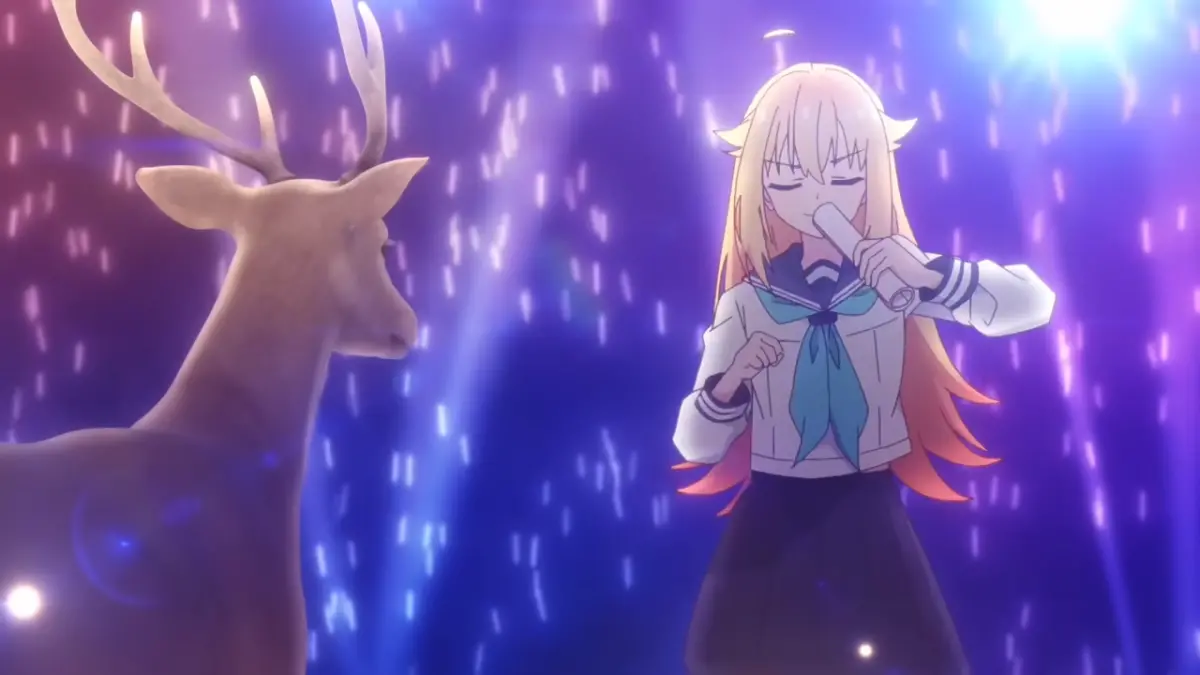 ▲《鹿乃子乃子乃子虎視眈眈》OP歌曲「シカ色デイズ」，旋律與歌詞太魔性而爆紅。（圖／取自YT@TWIN ENGINE）