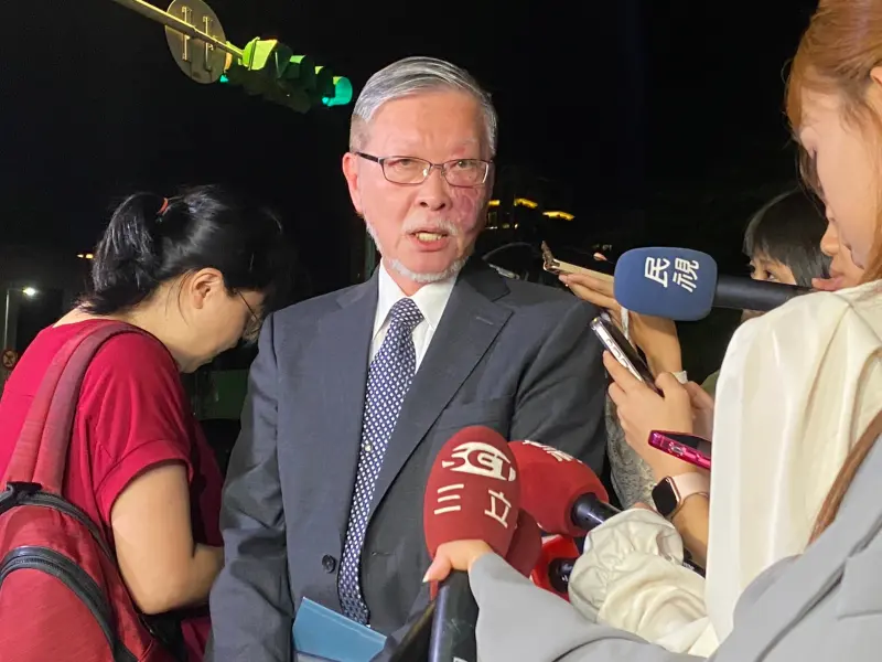 ▲民進黨今晚召開廉政會,會後主委邱駿彥表示會中達成決議,若鄭文燦遭羈押即停權3年處分(圖/記者陳威叡攝,2024.07.08)