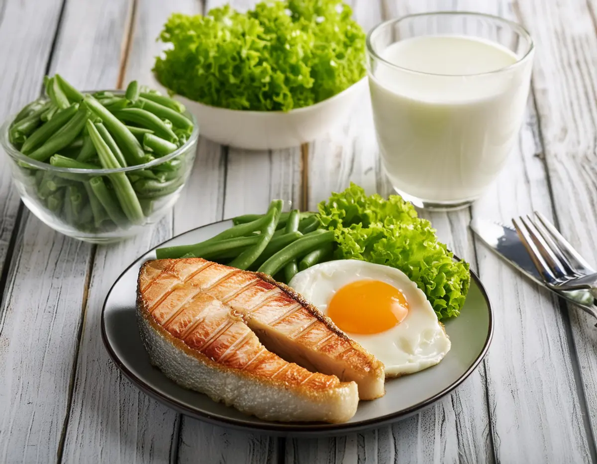 ▲陽明交通大學教授陳喬男攜手跨校研究團隊發現，運動後吃高蛋白質食物可以抑制食慾。（AI生成示意圖／陽明交通大學提供）