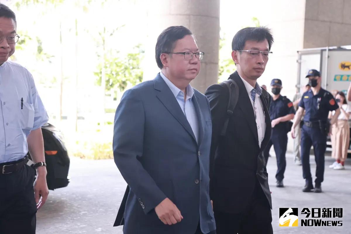 ▲鄭文燦日前因涉貪遭檢方聲押，9日地院裁定鄭文燦保釋金提高到1200萬元。（圖／記者葉政勳攝）