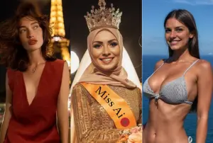 全球首屆AI小姐出爐！「摩洛哥美女」擊敗1500位佳麗封后
