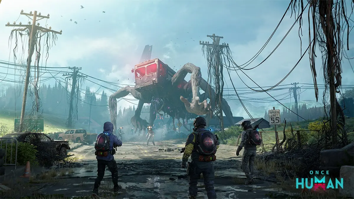 ▲超自然開放世界末日生存遊戲《Once Human》7月10日全球正式發佈。（圖／《Once Human》官方社群）