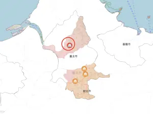 ▲水利署今日針對台北市、新北市7個地區發布淹水警戒，其中台北市留公國中監測站更測到118毫米時雨量。（圖／翻攝自水利署）