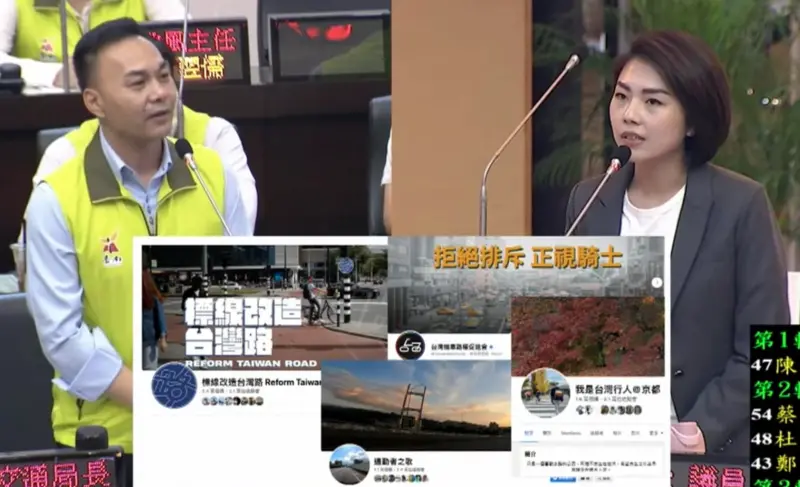 ▲台南市議員林依婷問政表現優異,最新聲量坐穩台南市議員聲量第四名。(圖/截圖自臉書)