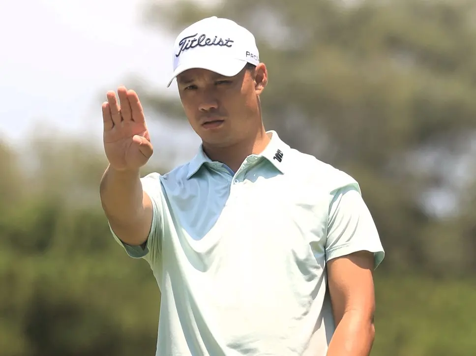 ▲ThreeBond 仰德挑戰賽第一回合蕭和宇69桿(-3)暫列第一(圖／ThreeBond提供)