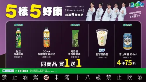 ▲「全家康康5」自7月12日至7月14日限時三天。(圖/業者提供) ▲「全家康康5」自7月12日至7月14日限時三天。(圖/業者提供)