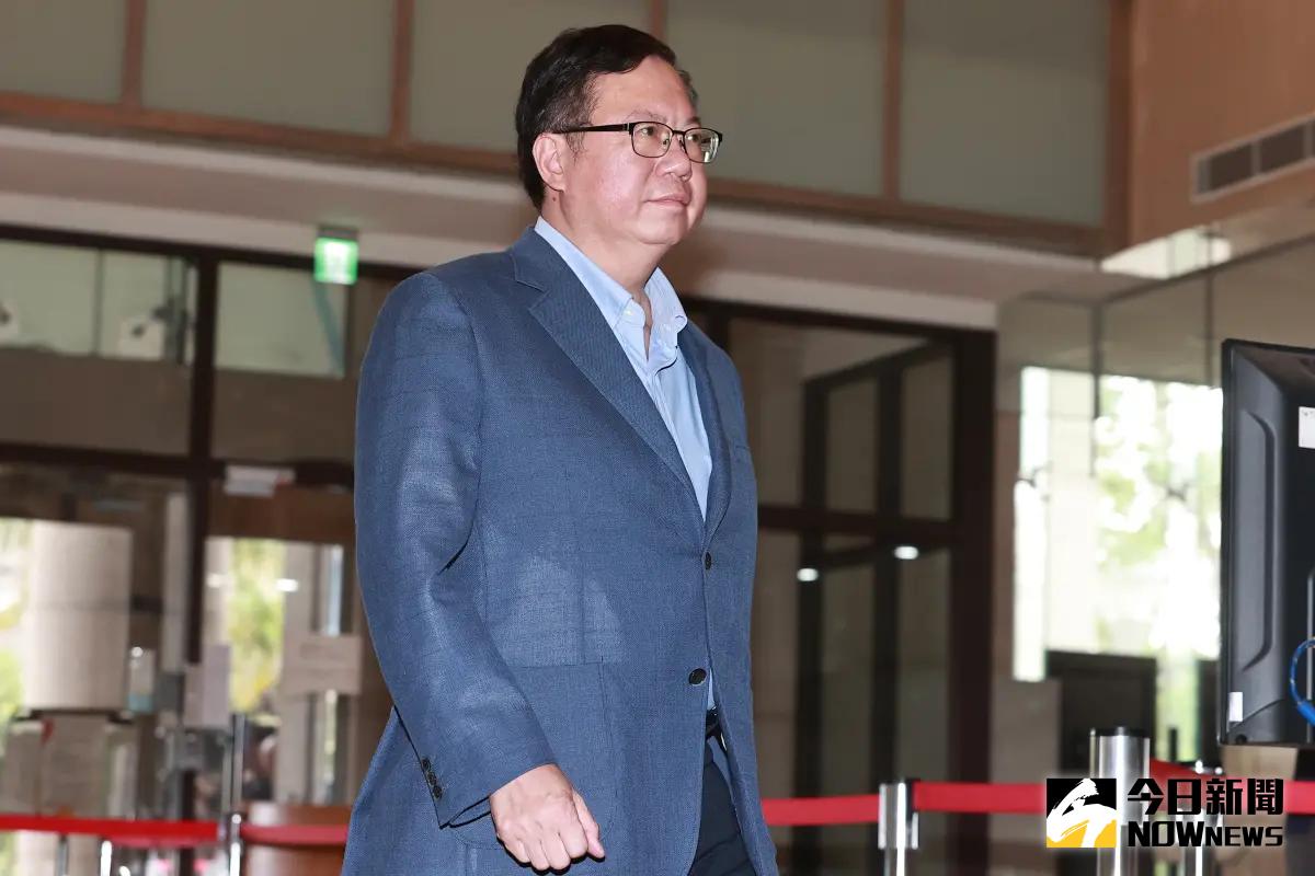 ▲鄭文燦涉貪遭收押禁見。（圖／記者葉政勳攝 , 2024.07.11)