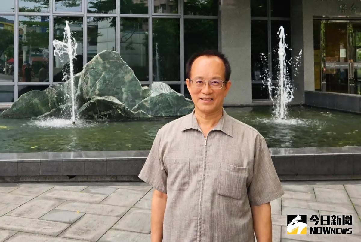 ▲2024年台北國際夏季旅展將於7月12日至15日在世貿一館舉行，海峽交流基金會董事、高雄漢王洲際飯店總裁林富男強調文化觀光交流的重要性。（圖／記者郭俊暉攝，2024.07.11）