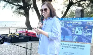 ▲海洋委員會主任委員管碧玲致詞。(圖／海洋委員會提供)