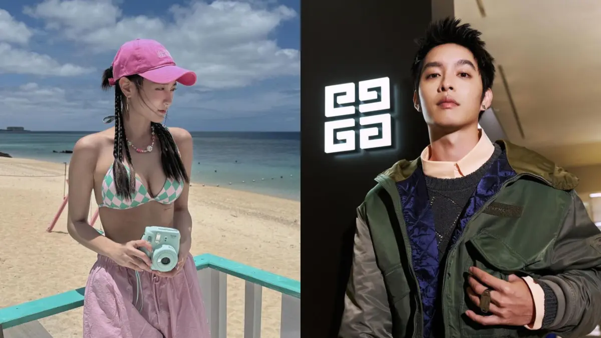 ▲王淨（左）前往聖地牙哥度假，並在IG上曬出辣照，也隱晦放閃曹佑寧（右），讓粉絲狂喊：「墨鏡在哪？」（圖／IG tsaoyuning、_ginglebellaaa）