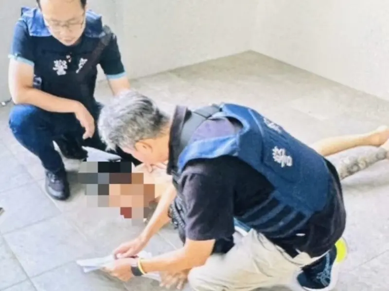 ▲台南市漁會理事長林士傑遭槍殺案，警方比對車內尋獲的DNA後逮補一名張姓男子，不過檢方複訊後認為缺乏明確事證，將他無保飭回。（圖／翻攝畫面）