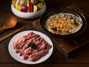 試營運期間至萬客什鍋永和中正店消費,現場加入「萬客什鍋」會員,即享肉品或甜點八選一的免費招待。(圖/萬客什鍋提供) ▲試營運期間至萬客什鍋永和中正店消費,現場加入「萬客什鍋」會員,即享肉品或甜點八選一的免費招待。(圖/萬客什鍋提供)