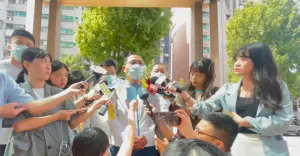 侯友宜 ▲新北市長侯友宜稍早受訪強調一定會還給警察同仁公平正義,決不寬貸。(圖/翻攝畫面)