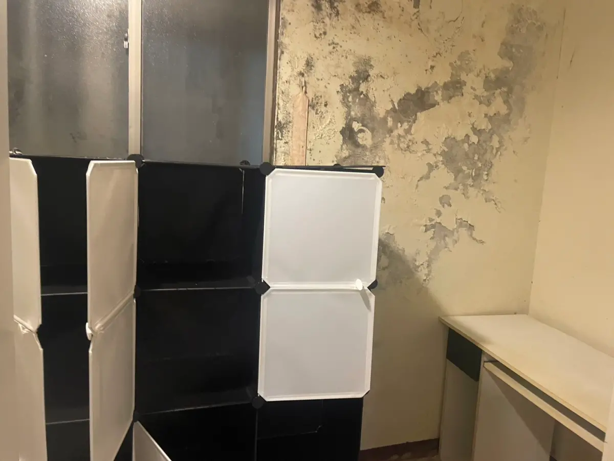 ▲溫暖潮濕的環境是造成牆壁容易發霉的主因，除了保持通風降低潮濕以外，也可以用三招來清除發霉的牆壁。（圖／家庭消費中心攝）