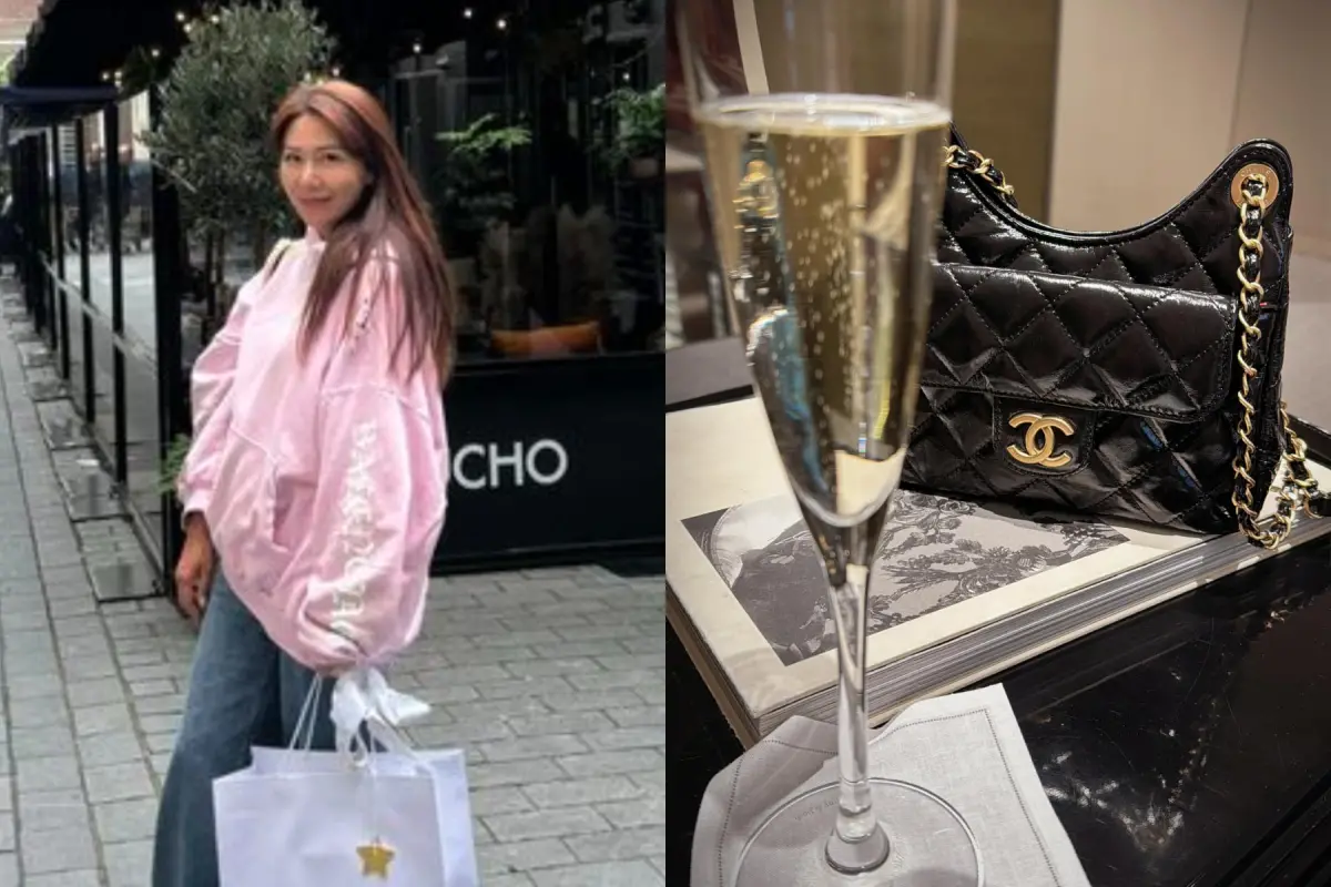 ▲佩甄在英國倫敦旅遊，名牌包在身旁2分鐘就被偷走，她淚訴犯案過程：「神乎其技。」（圖／佩甄臉書）