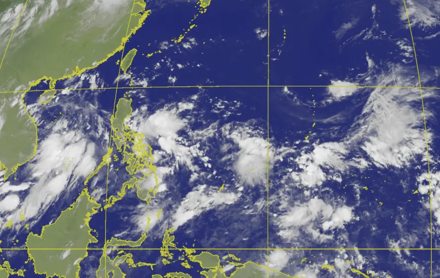 ▲7月中下旬開始，台灣附近海域提供適合颱風發展的環境，多個系統醞釀中。（圖／翻攝中央氣象署官網）