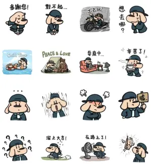 ▲LINE免費貼圖「LINE購物 × 奇奇Gogo」。(圖/取自LINE) ▲LINE免費貼圖「LINE購物 × 奇奇Gogo」。(圖/取自LINE)