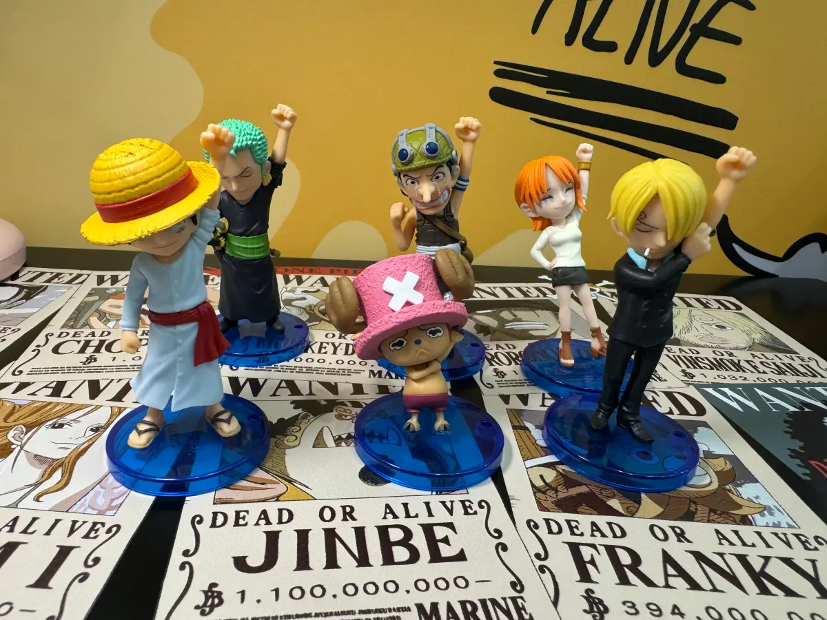 ▲7-11自7月24日起推出「航海王25周年動畫精品」獨家集點活動周邊。（圖／記者鍾怡婷攝）