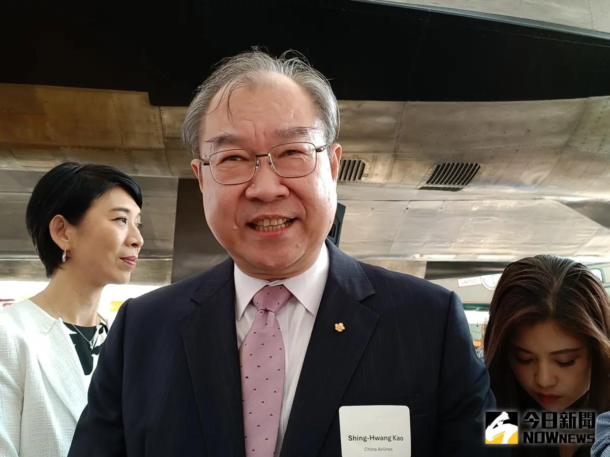 ▲華航與達美航空同屬天合聯盟，又同樣直飛西雅圖航線，華航總經理高星潢認為，可以放下競爭概念，變成互補，提供給客人更多班次選擇。（圖／記者許若茵攝，2024.07.16）