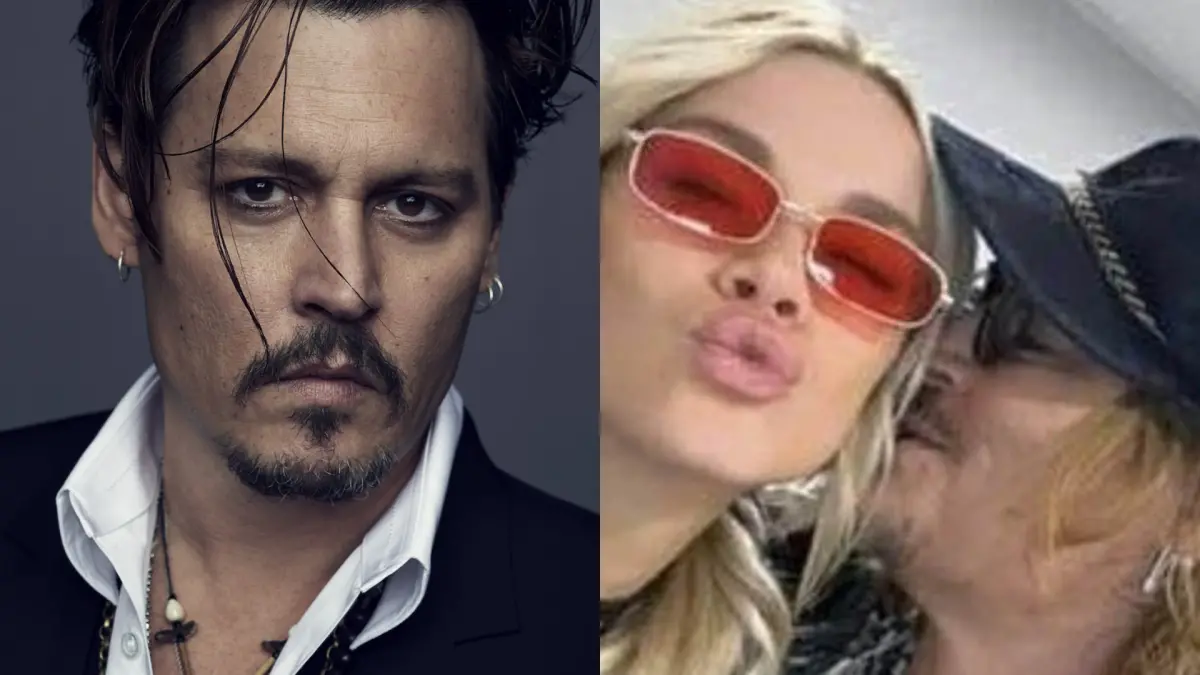 ▲好萊塢巨星強尼戴普近日傳出俄羅斯籍模特兒Yulia Vlasova熱戀中，相差33歲的兩人，緋聞一出驚呆粉絲。（圖／Dior IG、MailOnline X）