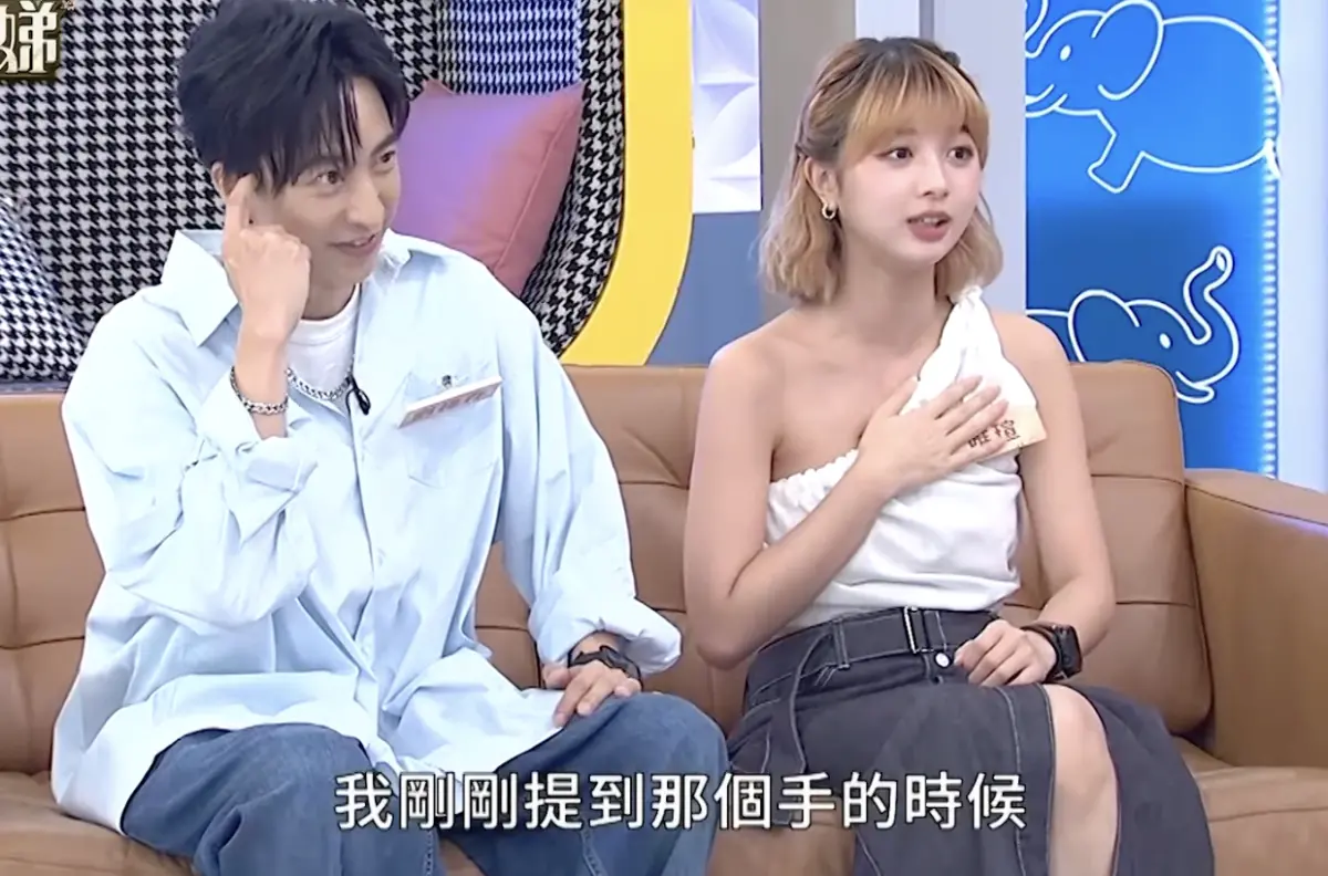 ▲小祿（左）和唯瑄（右）2021年認愛，沒想到感情僅維持3年，小祿坦言兩人價值觀有落差，雖是和平分手但心情仍相當低落。（圖／翻攝自YouTube 小姐不熙娣）