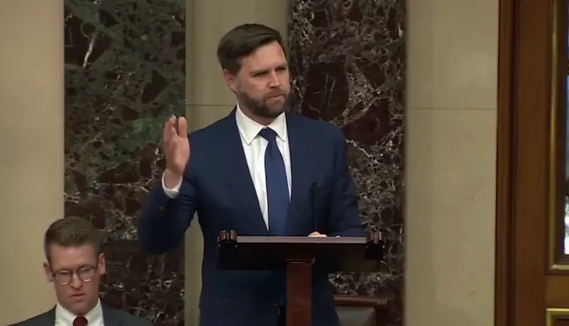 ▲美國總統候選人川普副總統搭檔是俄亥俄州聯邦參議員范斯（J.D. Vance）。（圖／范斯推特）
