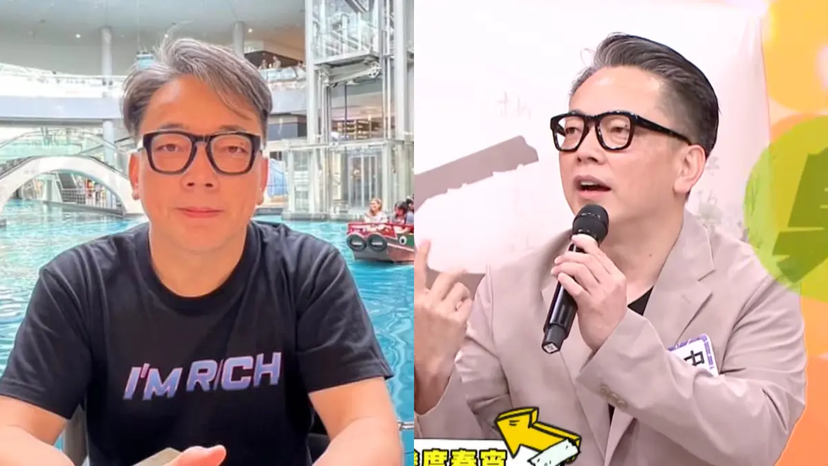 ▲詹惟中在綜藝節目上曝光自己和初戀接吻的故事，並表示當時女方口中飄出陣陣屍臭味，讓他此生無法忘懷，從此產生陰影。（圖／詹惟中 臉書、11點熱吵店 YouTube）