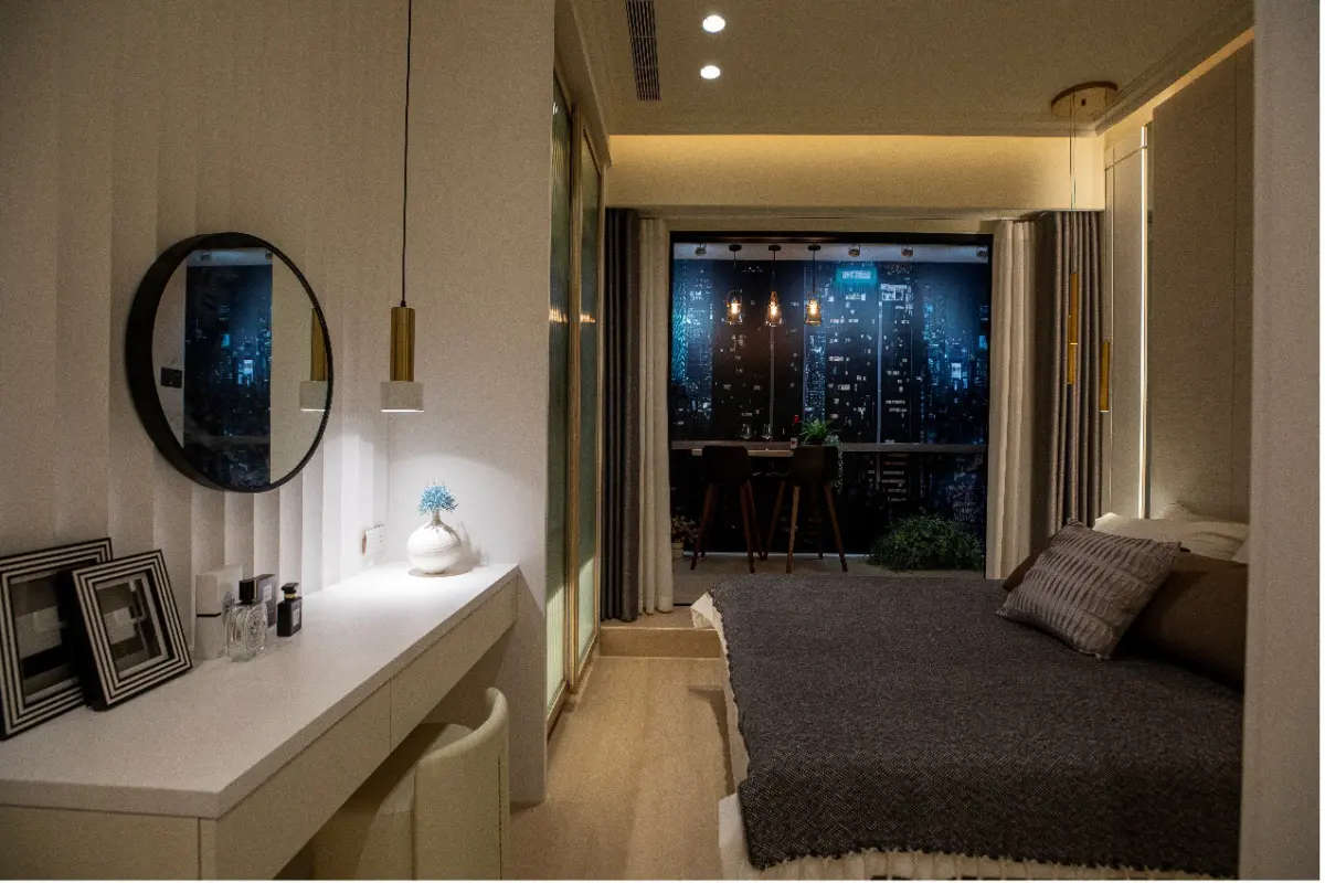 ▲「遠雄峰蘊」全室採光，雙陽台設計，將自然生態和寬闊生活尺度植入建築規劃中。（圖／品牌提供）