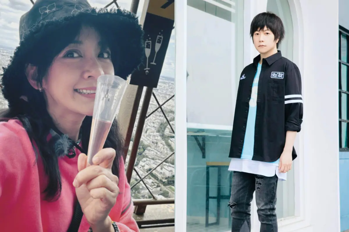 ▲陳意涵9年前曾喊「我來自中國台灣」被挖出，阿信近期也在央視貼文下留言，遭到砲轟。（圖／五月天阿信、陳意涵臉書）