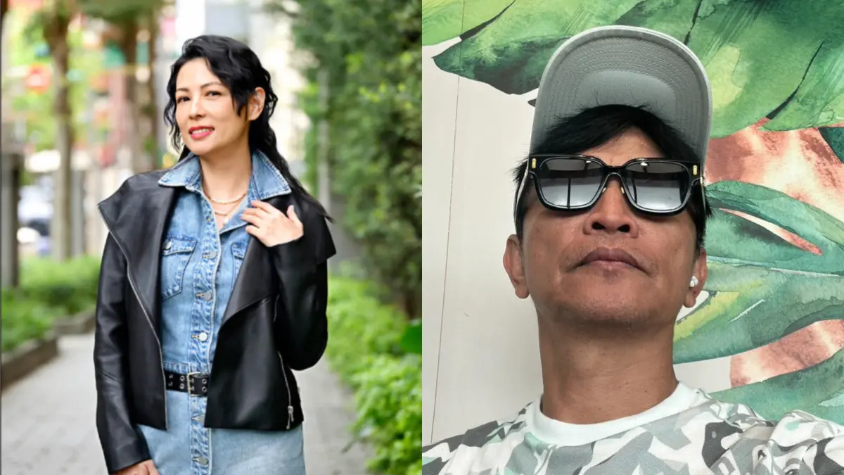 ▲陳孝萱（左）時隔多年復出宣傳新戲，竟意外巧撞昔日舊愛吳宗憲（右），不過她神情淡定並表示沒有必要與吳宗憲見面。（圖 / 陳孝萱、吳宗憲臉書）