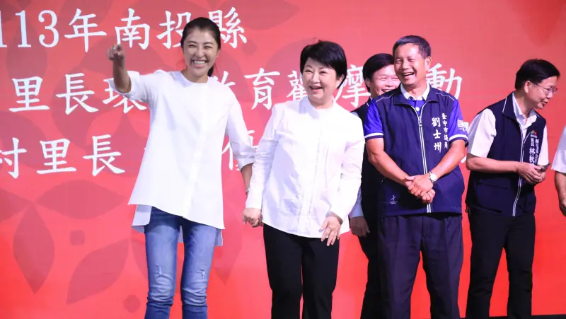 ▲台中市長盧秀燕身為女力縣市長聯盟的領頭羊，和南投縣長許淑華感情深厚。（圖／台中市政府提供，2024.07.18）