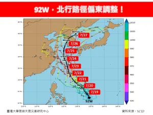 颱風最快72小時生成！「這2天」風雨最猛烈　大轉彎貼近台灣東部
